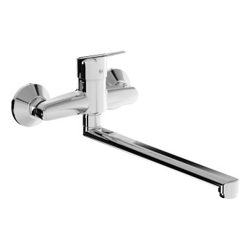 JIKA H3112E70042401 - Pipa za umivalnik TALAS 15x35,1 cm sijajni krom