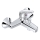 JIKA H3211N70044001 - Kopalna pipa TALAS 13,7 cm sijajni krom