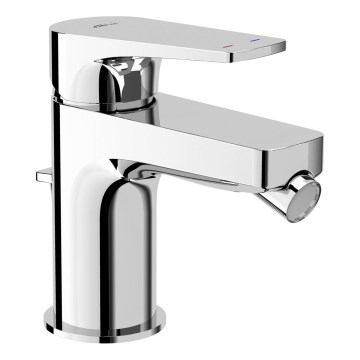 JIKA H3411X10041111 - Pipa za bide + odtok brez prelivanja CUBITO 12,8 cm sijajni krom