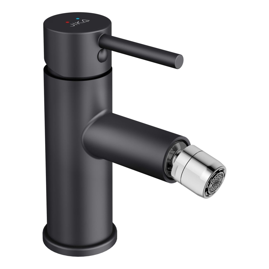 JIKA H3412F17161101 - Pipa za bide MIO 14,7 cm mat črna