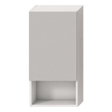 JIKA H4532210383041 - Ogledalo omara s polico LYRA 80x40 cm bela