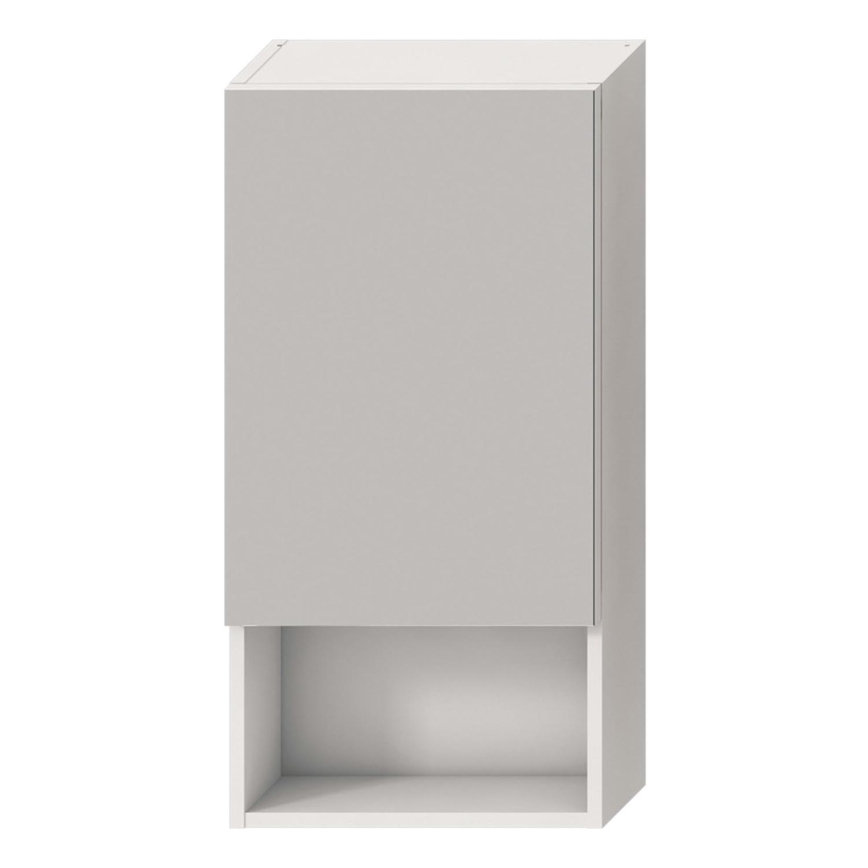JIKA H4532210383041 - Ogledalo omara s polico LYRA 80x40 cm bela