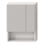 JIKA H4532410383041 - Ogledalo omara s polico LYRA 80x60 cm bela
