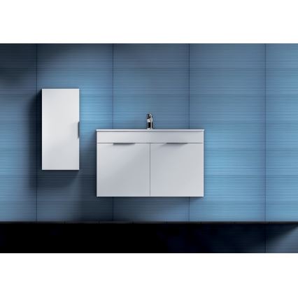 JIKA H4536011763001 - Kopalniška omarica z umivalnikom CUBE 60,7x65 cm bela
