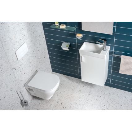 JIKA H45J5111753001 - Kopalniška omarica z umivalnikom PETIT 58,5x38,6 cm bela