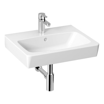 JIKA H8103810001041 - Stenski umivalnik LYRA 55x45 cm keramika/bela