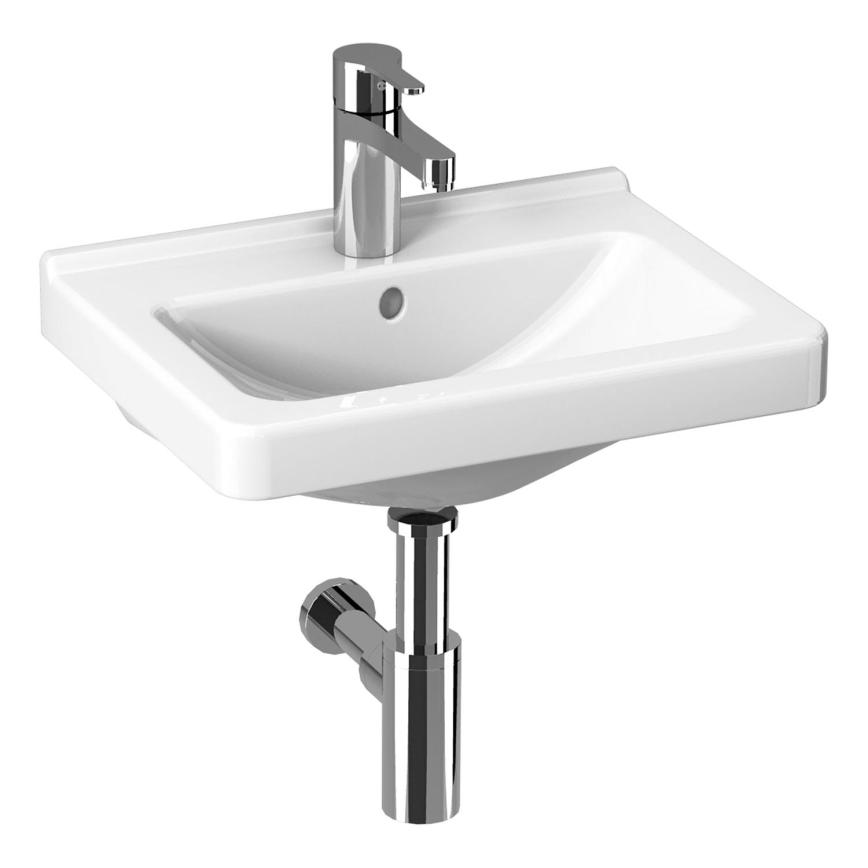 JIKA H8114220001041 - Stenski umivalnik CUBITO 45x34 cm keramika/bela