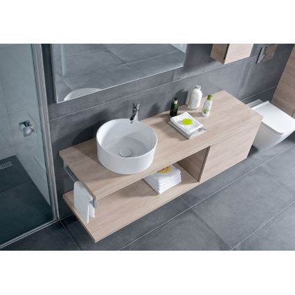 JIKA H8184200001121 - Namizni umivalnik CUBITO pr. 40 cm keramika/bela