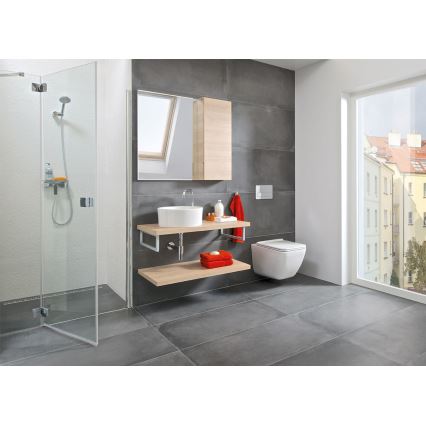 JIKA H8184200001121 - Umivalnik za pult CUBITO premera 40 cm keramika/bela