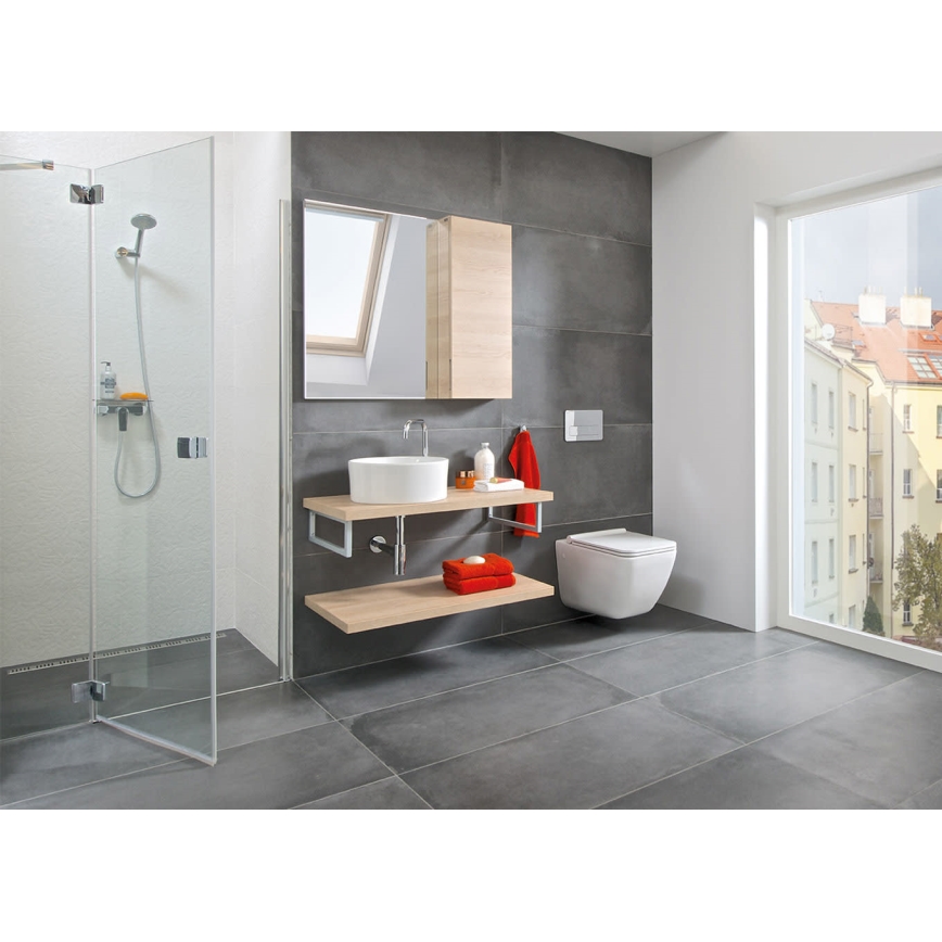 JIKA H8184200001121 - Umivalnik za pult CUBITO premera 40 cm keramika/bela