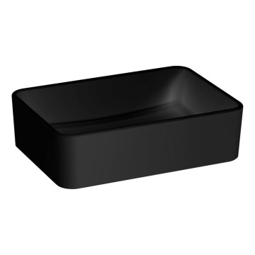 JIKA H8184237161121 - Namizni umivalnik CUBITO 50x35 cm keramika/mat črna