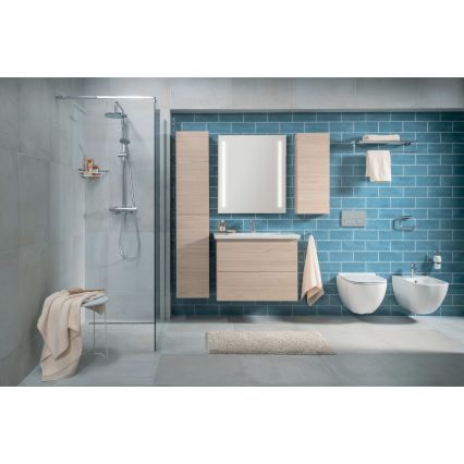 JIKA H8317121003021 - Viseči bide MIO keramika/biserna bela