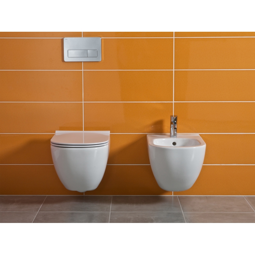 JIKA H8317121003021 - Viseči bide MIO keramika/biserna bela