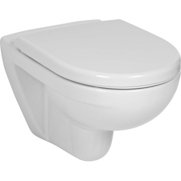 JIKA H8663800000001 - Viseča WC školjka LYRA keramika/bela + WC sedež SoftClose LYRA duroplast/bela