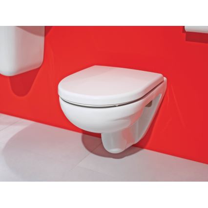 JIKA H8663810000001- Viseči WC LYRA keramika/bela + WC deska LYRA duroplast/bela