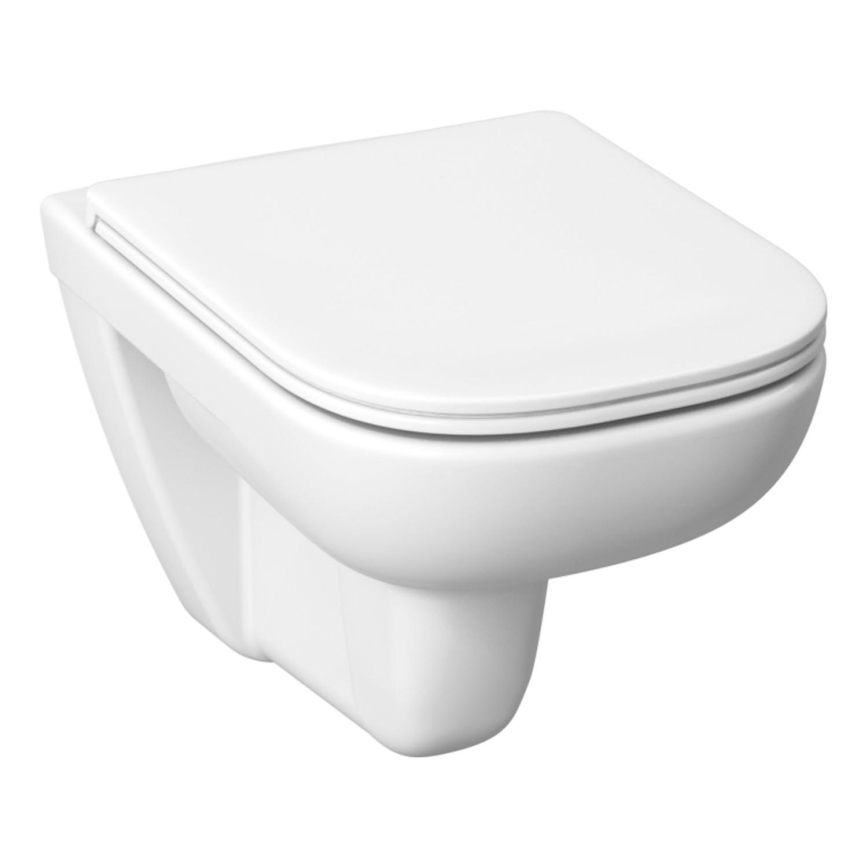 JIKA H8666140000001 - Viseča WC školjka DEEP keramika/bela + WC sedež SoftClose DEEP duroplast/bela