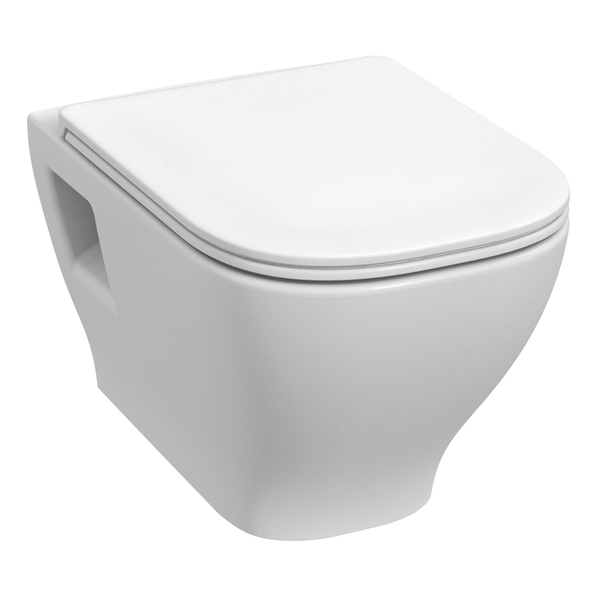 JIKA H8666160000001 - Viseča WC školjka DEEP keramika/bela + WC sedež SoftClose DEEP duroplast/bela