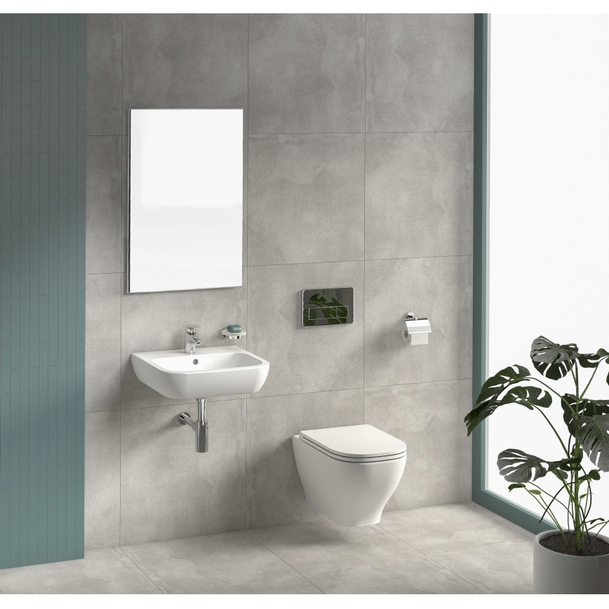 JIKA H8666180000001 - Viseča WC školjka DEEP keramika/bela + WC sedež SoftClose DEEP duroplast/bela