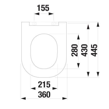 JIKA H8917160000631 - WC deska SoftClose MIO duroplast/bela