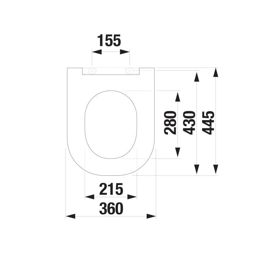 JIKA H8917160000631 - WC deska SoftClose MIO duroplast/bela