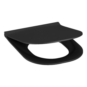 JIKA H8917167160631 - WC deska SoftClose MIO duroplast/mat črna