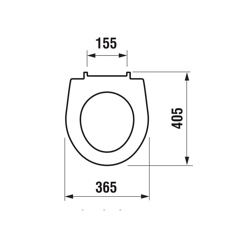 JIKA H8933813000001 - WC deska SoftClose LYRA duroplast/bela