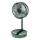JOHNSON - Polnilni namizni ventilator TORTUGA 5W/3,7V 1200 mAh, premer 16,5 cm, v zeleni barvi