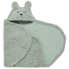 Jollein - Odeja za previjanje fleece Bunny 100x105 cm Ash Green