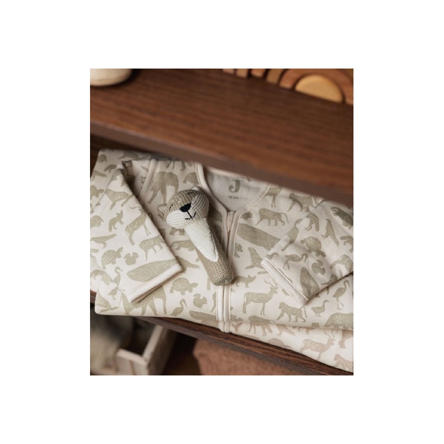 Jollein - Spalna vreča 2v1 3-9 mesecev 3 TOG Animals Olive Green