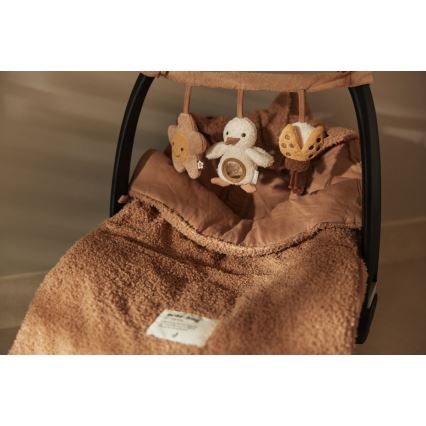 Jollein - Vreča za avtosedež BOUCLE 42x82 cm Boucle Biscuit