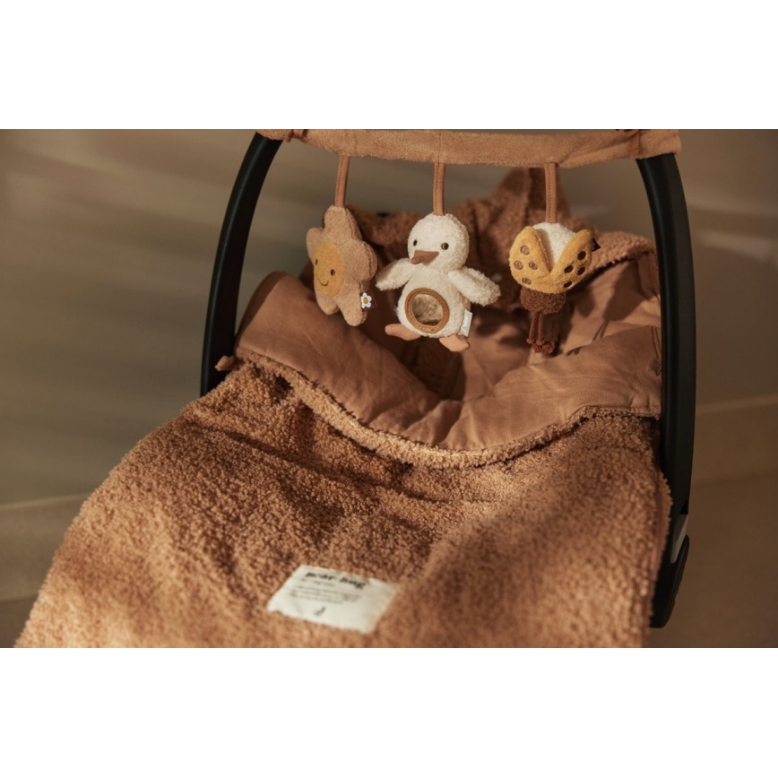 Jollein - Vreča za avtosedež BOUCLE 42x82 cm Boucle Biscuit