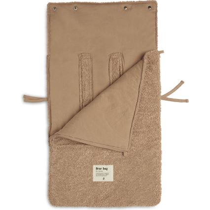 Jollein - Vreča za avtosedež BOUCLE 42x82 cm Boucle Biscuit