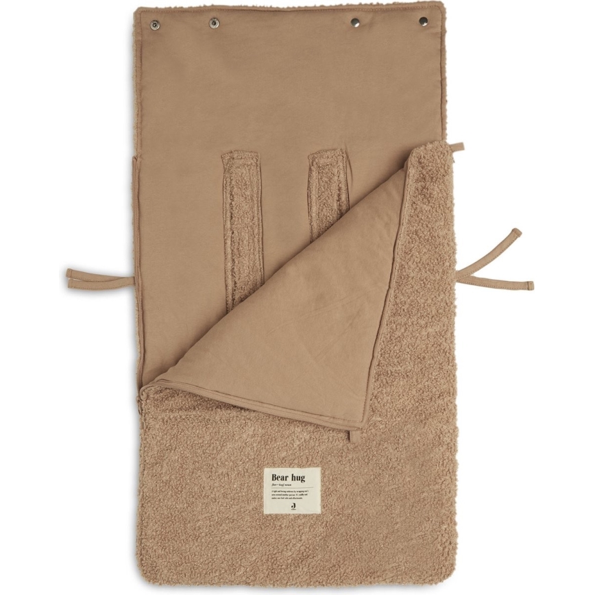 Jollein - Vreča za avtosedež BOUCLE 42x82 cm Boucle Biscuit