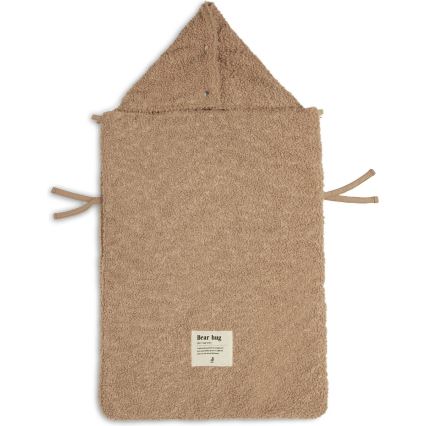 Jollein - Vreča za avtosedež BOUCLE 42x82 cm Boucle Biscuit