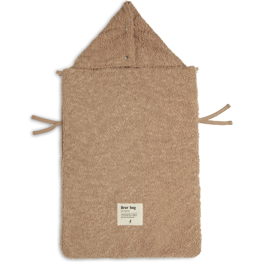 Jollein - Vreča za avtosedež BOUCLE 42x82 cm Boucle Biscuit