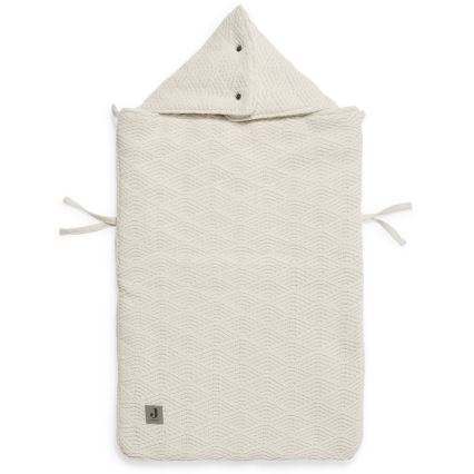 Jollein - Vreča za avtosedež RIVER KNIT 42x82 cm Cream White