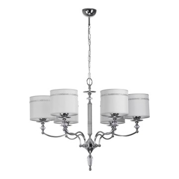 Jupiter 1426- Lestenec na verigi HILTON 6xE27/60W/230V