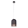 Jupiter 1647 - Lestenec na vrvici DIXON 1xE27/60W/230V baker/bela