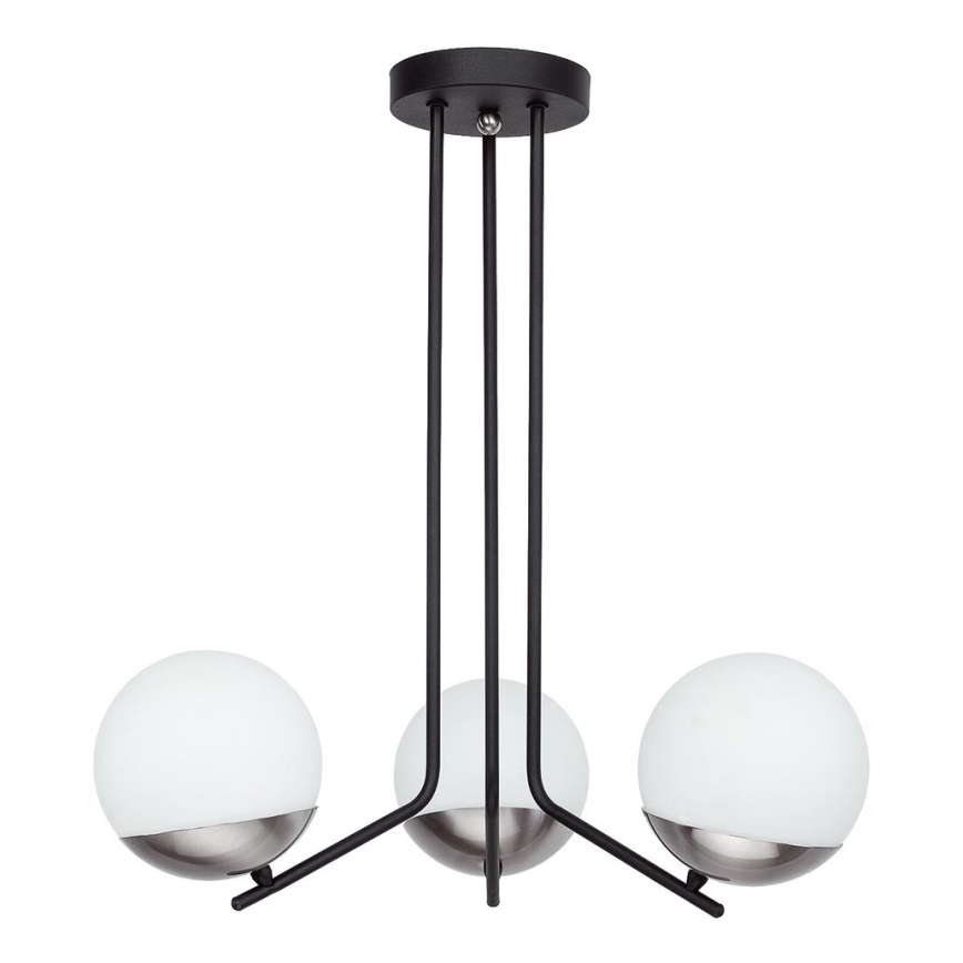 Jupiter 1723 - Lestenec na drogu SANTA 3xE14/40W/230V sijajni krom