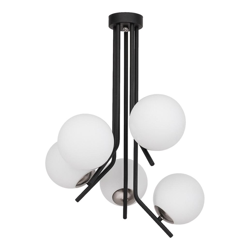 Jupiter 1737 - Lestenec na drogu TIM 5xE14/40W/230V sijajni krom