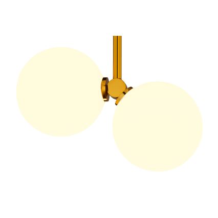 Jupiter 1918 - Lestenec na drogu LUNA 2xG9/40W/230V medenina/črna