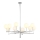 Jupiter 1936 - Lestenec na drogu FEME 10xG9/40W/230V krom