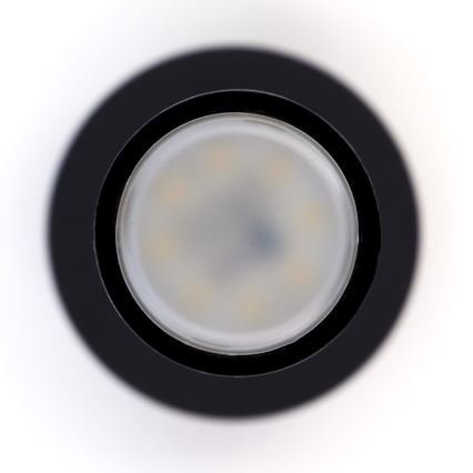 Jupiter 2003 - Lestenec na vrvici ALAS 1xGU10/10W/230V črna/zlata