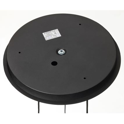 Jupiter 2013 - Lestenec na vrvici ALAS 3xGU10/10W/230V črna/zlata