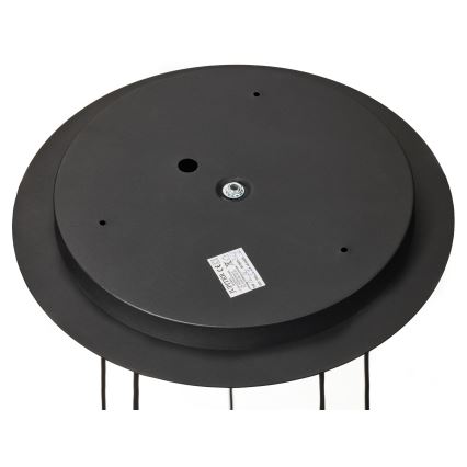 Jupiter 2014 - Lestenec na vrvici ALAS 5xGU10/10W/230V črna/zlata