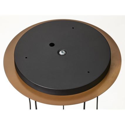 Jupiter 2020 - Lestenec na vrvici ALAS 5xGU10/10W/230V zlata