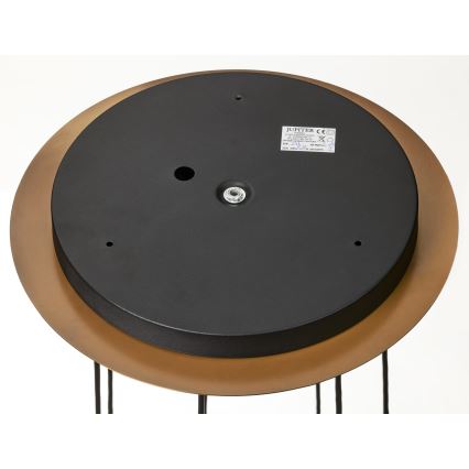 Jupiter 2021 - Lestenec na vrvici ALAS 7xGU10/10W/230V zlata