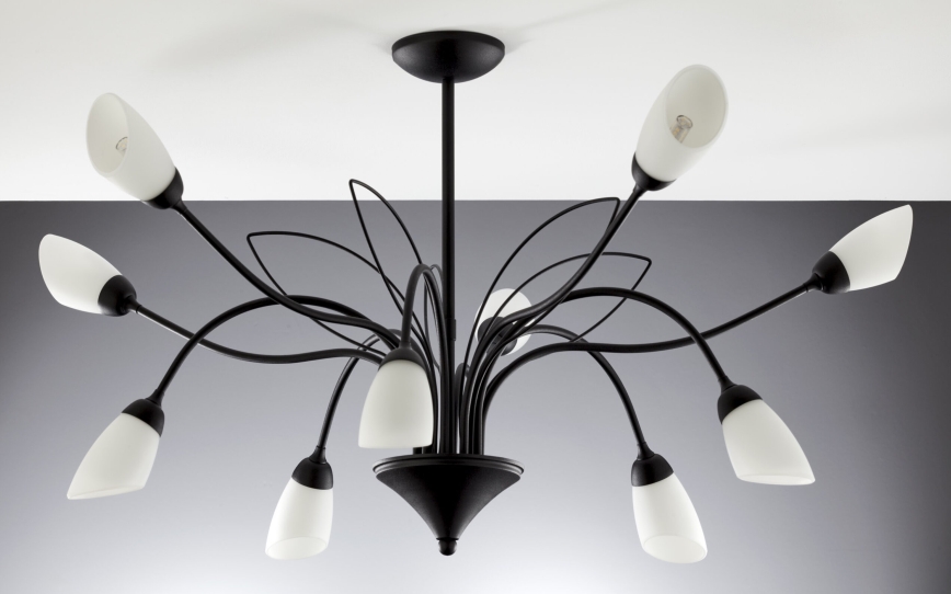 Jupiter 2056 - Lestenec na drogu GLORIOSA 10xG9/14W/230V črna