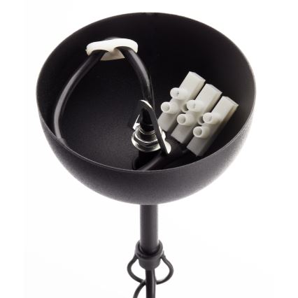 Jupiter 2057 - Lestenec na verigi GLORIOSA 15xG9/14W/230V črna