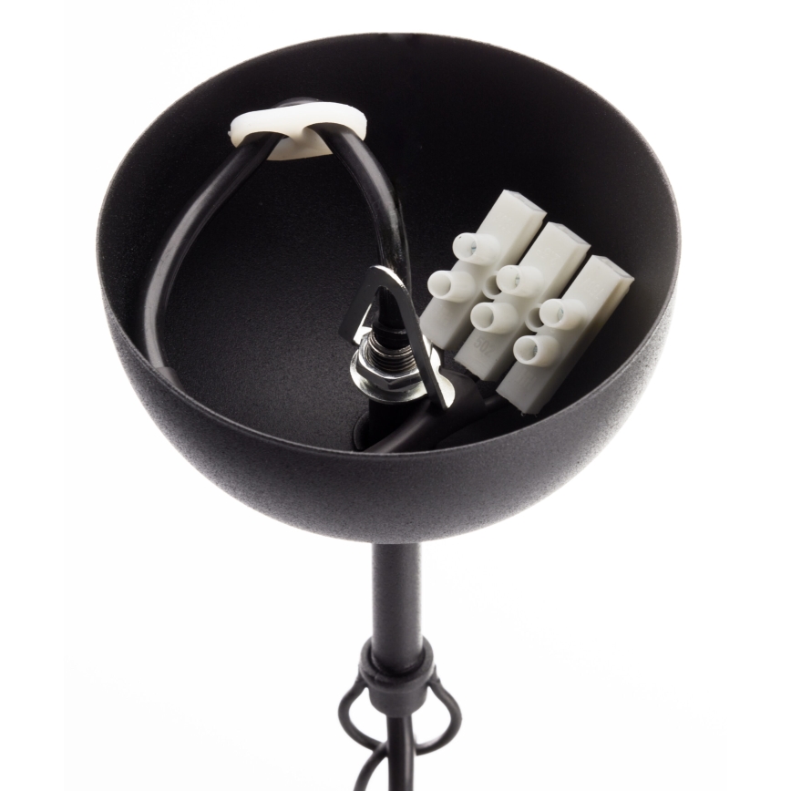 Jupiter 2057 - Lestenec na verigi GLORIOSA 15xG9/14W/230V črna